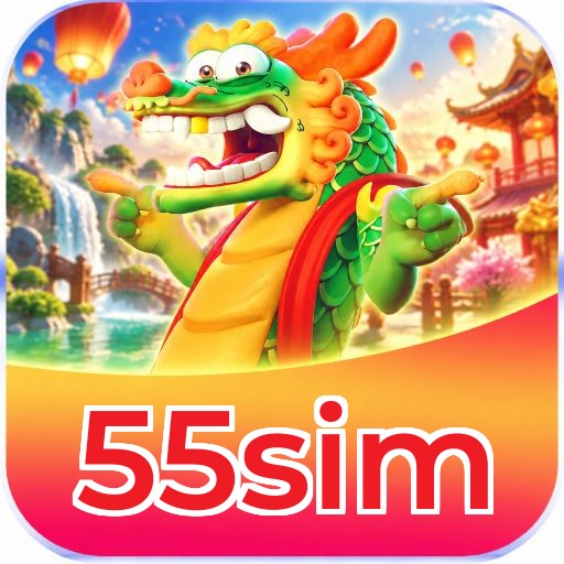 55sim Logo Oficial - Cassino Online Certificado Brasil
